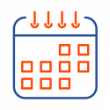 Calendar Blue Calendar Icon