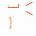 barcode scanner white and orange icon barcode scanner white and orange icon
