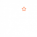 indiana white and orange icon indiana white and orange icon