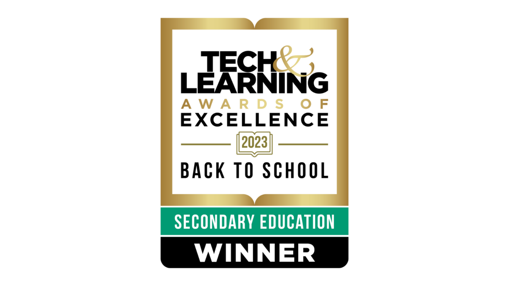 One to One Plus Wins Tech and Learning Back to School Best Tools 2023 Award