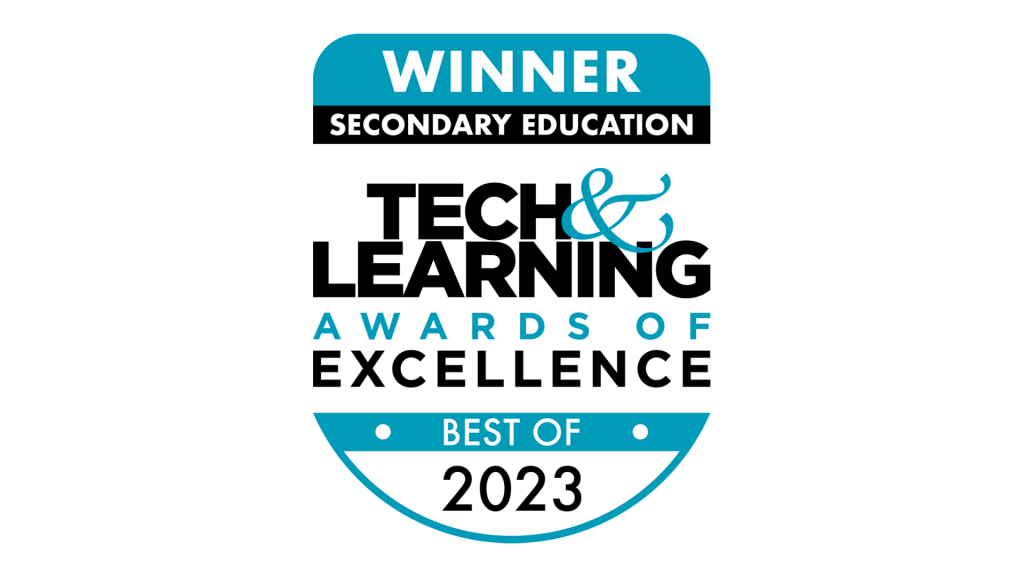 Tech & Learning Awards One to One Plus with Best of 2023 Recognition